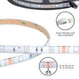 Waterproof LED Strip Lights 32.8ft (10m) RGB 300LEDs Color Changing 5050 Dimmable