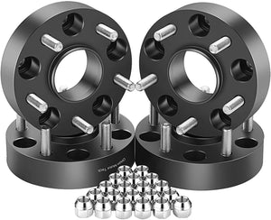GEEDIAR Tech 5x5 Wheel Spacers 1.5 inches with 1/2-20 Studs Compatible with 007-2018 Jeep Wrangler JK