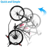 GEEDIAR Bike Stand Vertical Bike Rack,Upright Bicycle Floor Stand