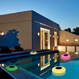 GEEDIAR Swimming Pool Lights Solar Floating Light with Multi-Color LED Waterproof Outdoor Garden Lights