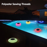 GEEDIAR Swimming Pool Lights Solar Floating Light with Multi-Color LED Waterproof Outdoor Garden Lights